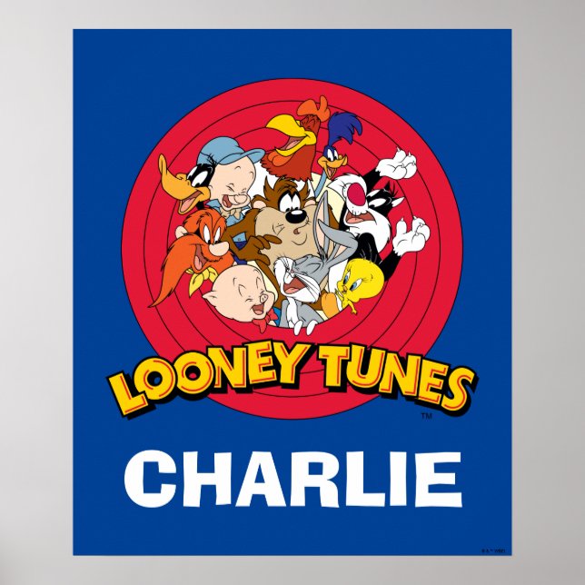 Poster LOONEY TUNES™ Character Logo (Frente)