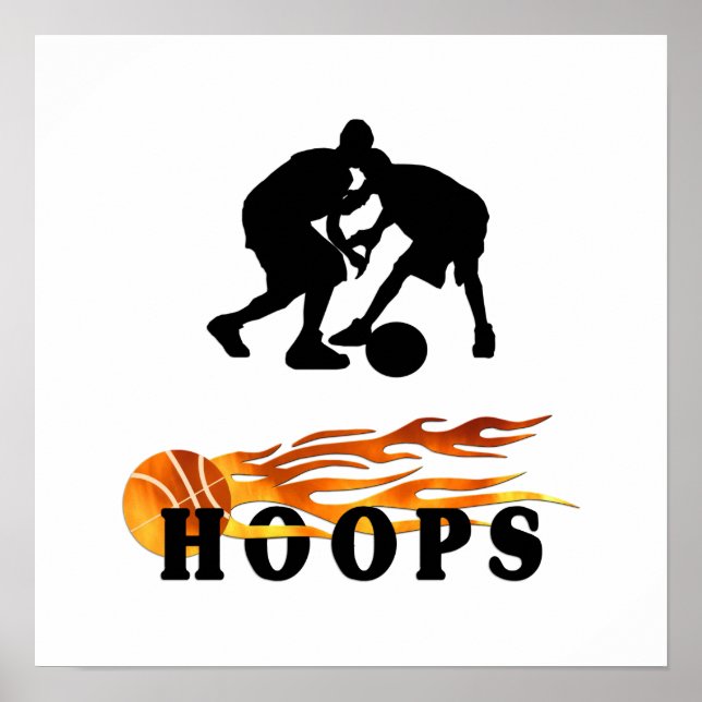 Póster Loops de basquetebol (Frente)