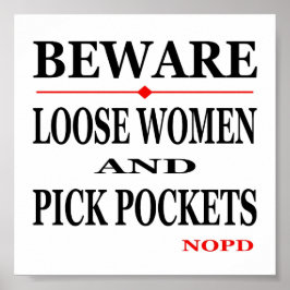 Póster Loose Women New Orleans