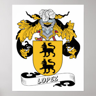 Póster Lopez Family Crest