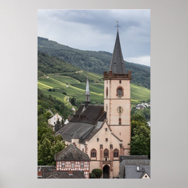 Poster Lorch am Rhein, Alemanha (Frente)