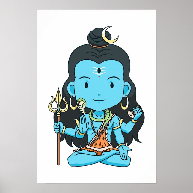 Poster Lord Shiva (Frente)