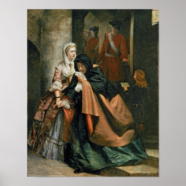 Póster Lorde Nithsdale, Fuga da Torre (Frente)