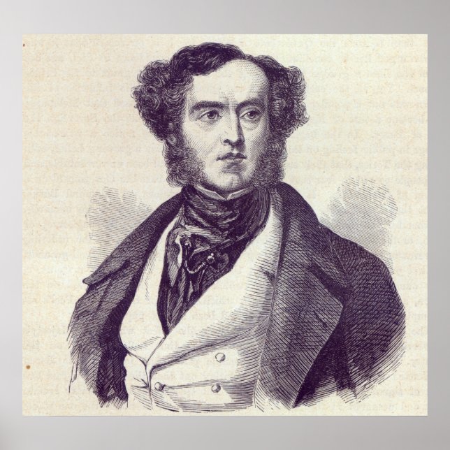 Póster Lorde William George Cavendish Bentinck 2 (Frente)