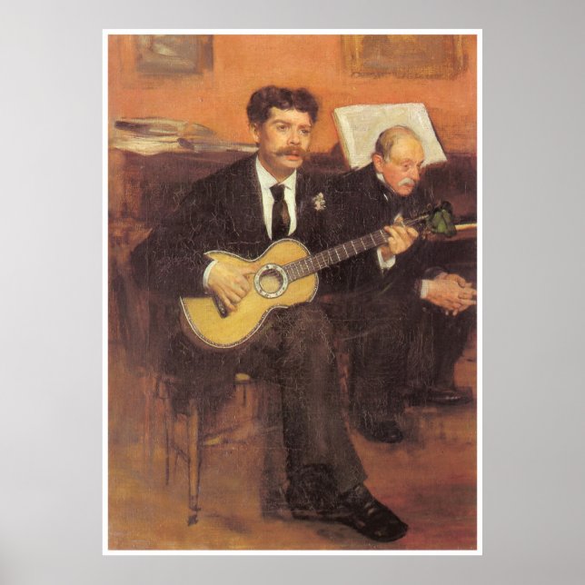 Poster Lorenzo Pagans & Auguste de Gas, Edgar Degas (Frente)