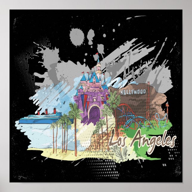 Poster Los Angeles (Frente)