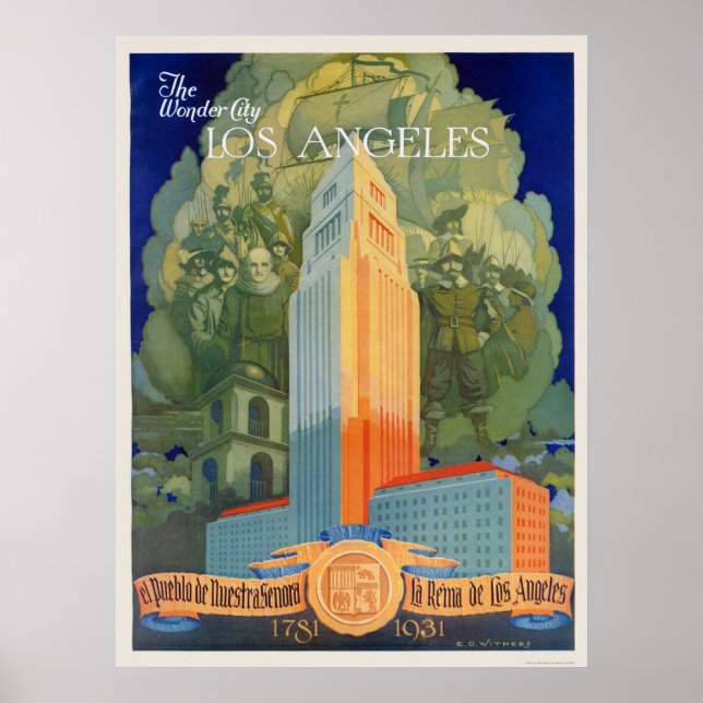 Poster Los Angeles, a cidade maravilhosa (Frente)