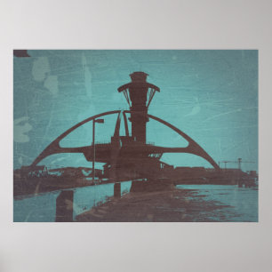 Póster Los Angeles Airport LAX