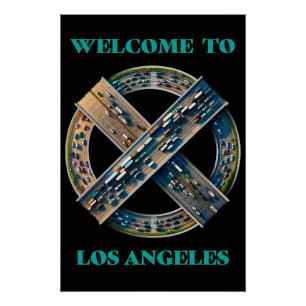 Póster Los Angeles Califórnia