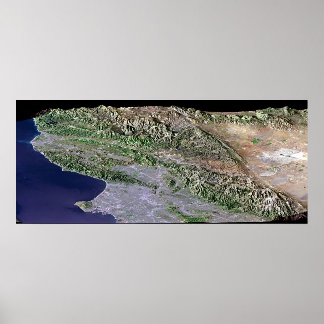 Póster Los Angeles, Califórnia (Frente)