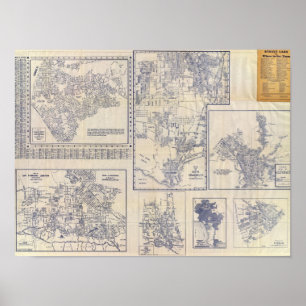 Póster Los Angeles, Califórnia