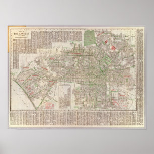 Póster Los Angeles, Califórnia 2