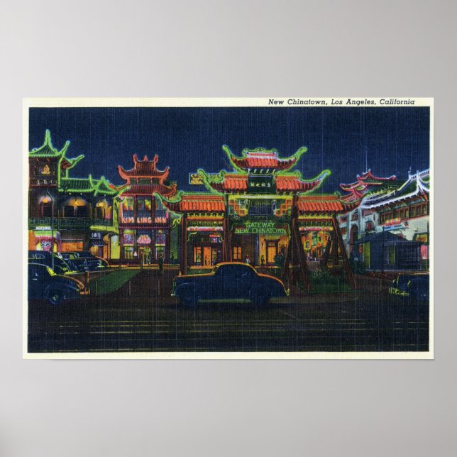 Póster Los Angeles, CaliforniaGateway para Nova (Frente)
