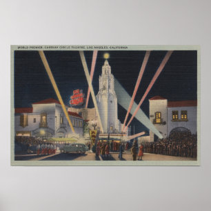 Póster Los Angeles, CAPremier, teatro do círculo de