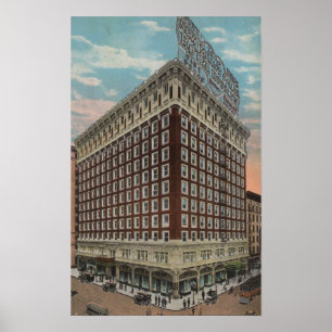 Poster Los Angeles, CAView do hotel Rosslyn