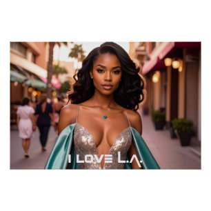 PÓSTER LOS ANGELES - EU AMO L.A.