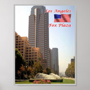Poster Los Angeles - Fox Plaza - Estados Unidos -