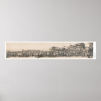 Poster Los Angeles Motorcycle Club em Veneza, Califórnia