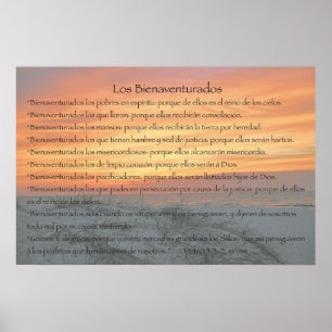 Póster Los Bienaventurados (versão horizontal)