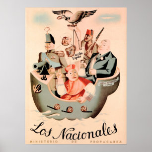 Poster LOS NACIONALES - Propaganda de Governadores da Gue