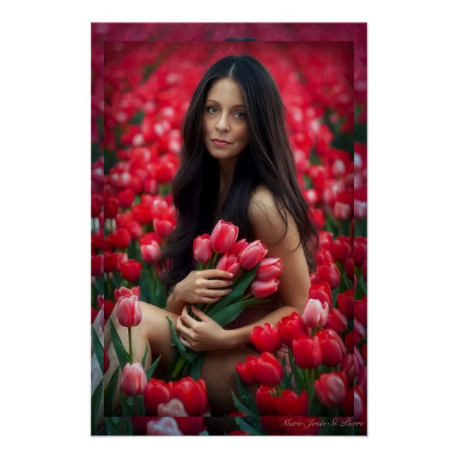 Póster Lost in a Sea of Crimson (Frente)