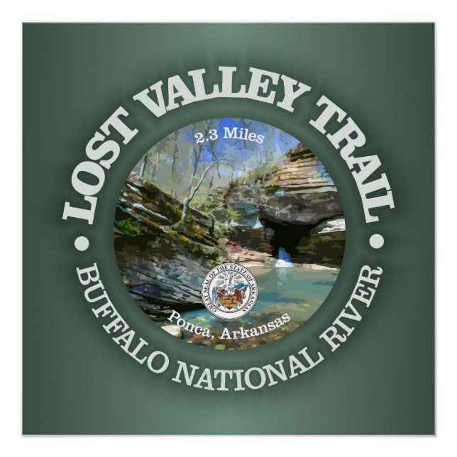 Póster Lost Valley Trail (rd) (Frente)