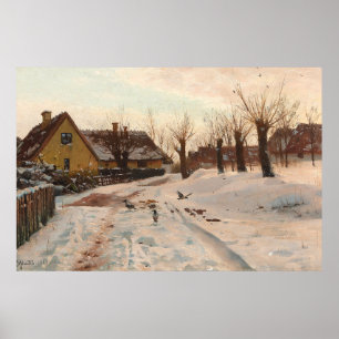 Poster Lote de inverno de Væ rløse - 1915