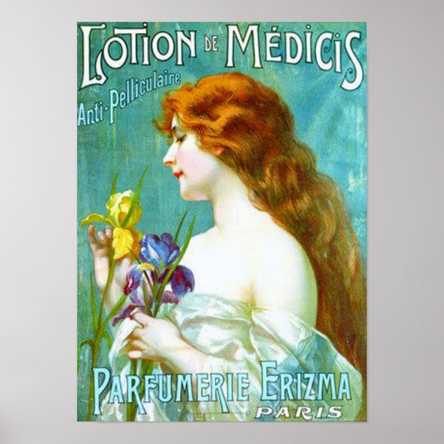 Poster Lotion de Medicis Anti-Pelliculaire (Frente)