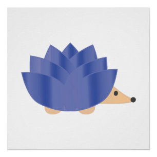 Póster Lotus Flower Hedgehog