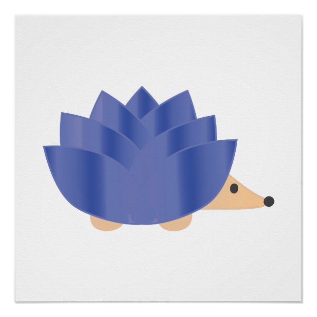 Póster Lotus Flower Hedgehog (Frente)