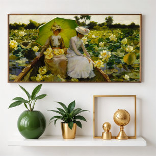 Poster Lotus Lily, Charles Curran