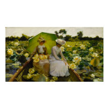 Lotus Lily por Charles Courtney Curran