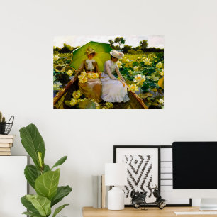 Poster Lotus Lily por Charles Courtney Curran