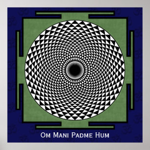 Poster Lotus meditation Dharma