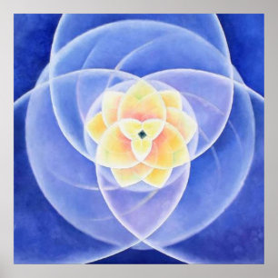 Póster Lotus por Lynda Vugler