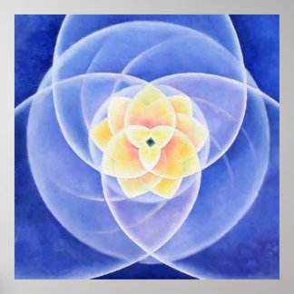 Póster Lotus por Lynda Vugler