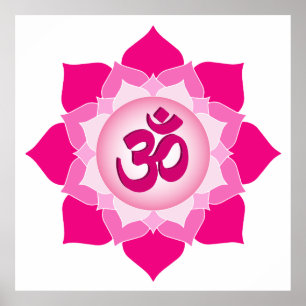 Poster Lótus rosa
