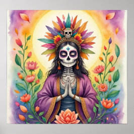 Poster LotusDiaDosMortos