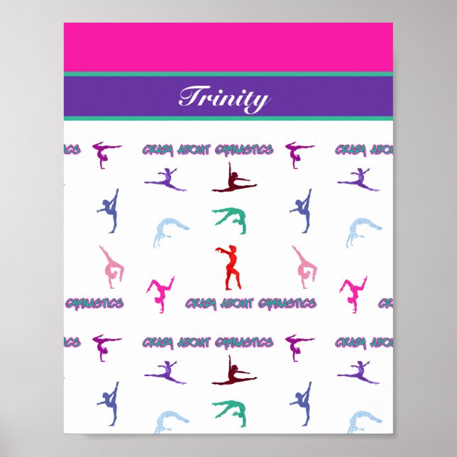 Poster Louca Sobre A Ginástica (Frente)