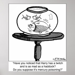 Póster Louco como uma arinca