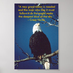 Poster louco das citações do cavalo