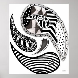 Póster Louco Paisleys