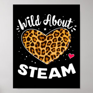 Poster Louco por Vapor Leopardo Esquadrão Stem Byck Para 