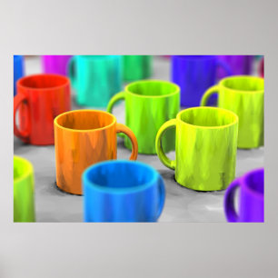 Poster Loucura 5 da caneca