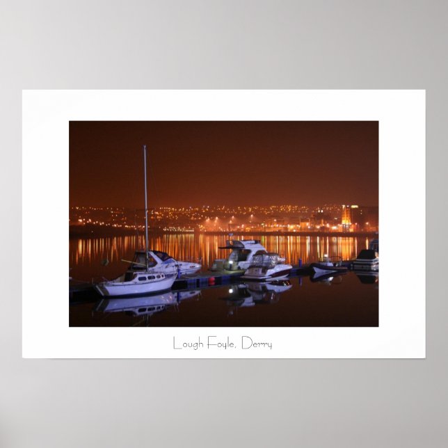 Póster Lough Foyle, Derry (Frente)