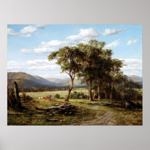 Poster Louis Buvelot Em Lilydale