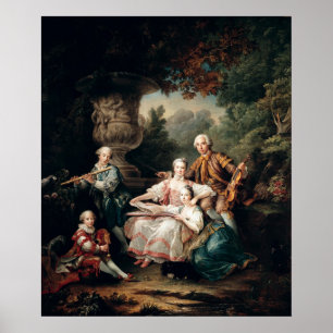 Póster Louis du Bouchet Marquês de Sourches