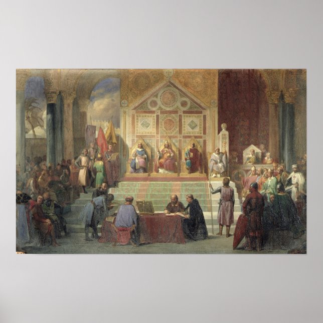 Póster Louis King da França (Frente)