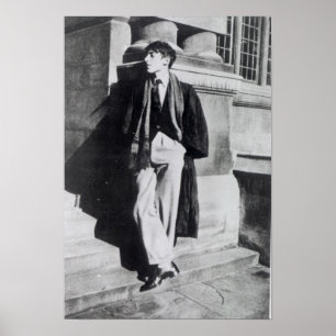 Póster Louis MacNeice durante seu tempo em Oxford