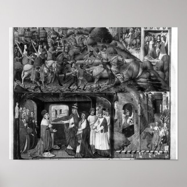 Póster Louis Saindo para a cruzada (Frente)